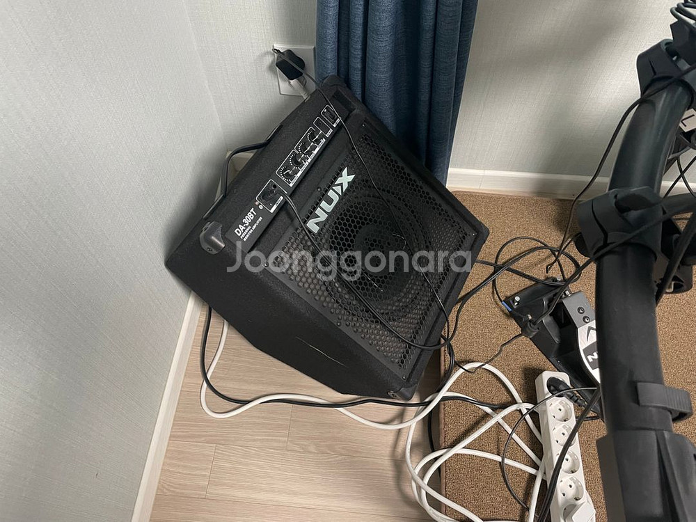 NUX DM-7X 전자 드럼 + 스피커 NUX DA-3--2