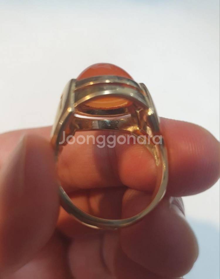 명품 부쉐론 반지18k 750 20호--2