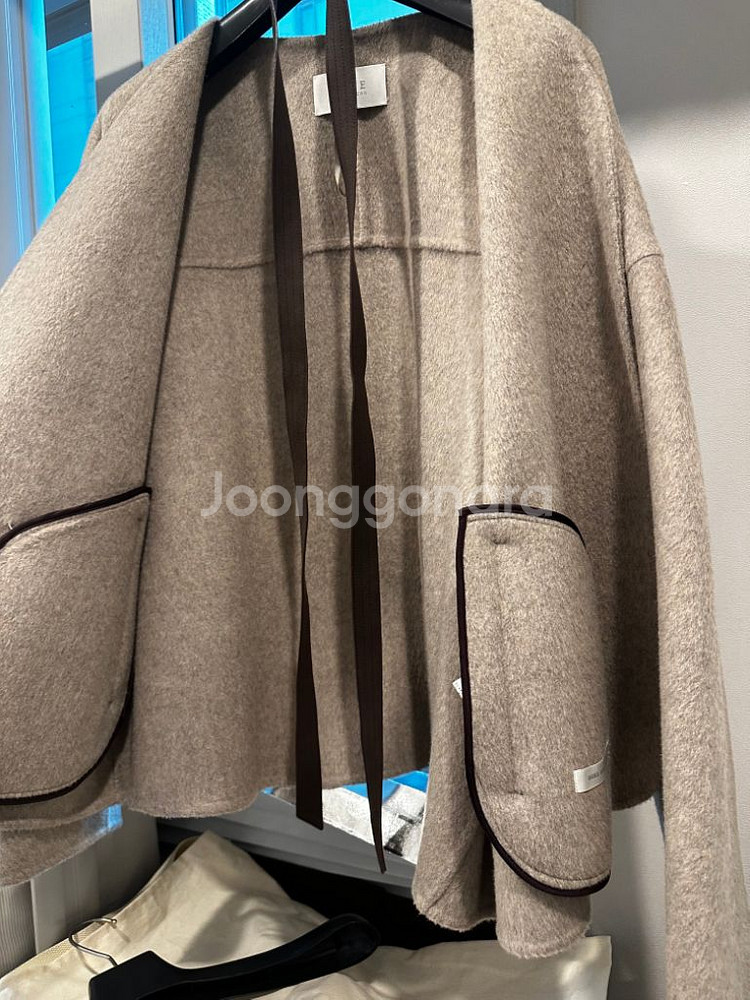 타임 벨티드 코트--3