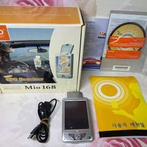 삼보컴퓨터 포켓PC,PDA,미오168,2004년,작동굿