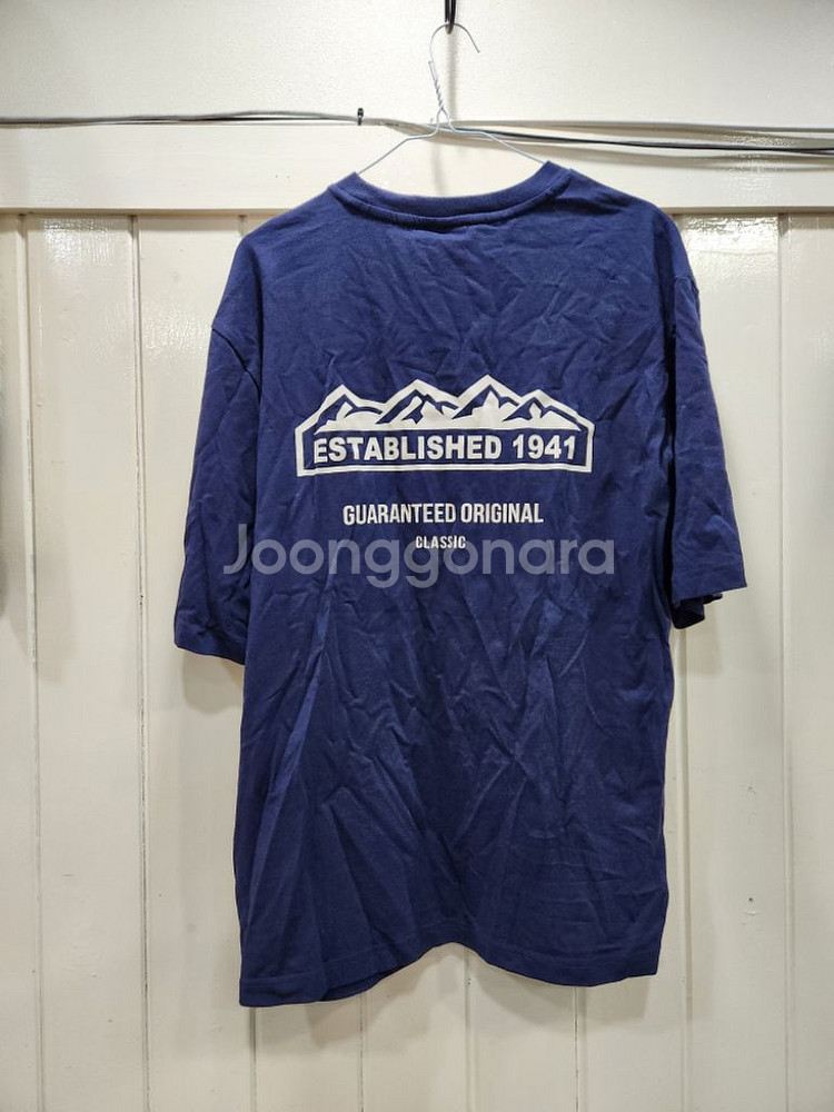 JEEP(짚) 라운드 반팔티(새상품/L/네이비/택포)--1