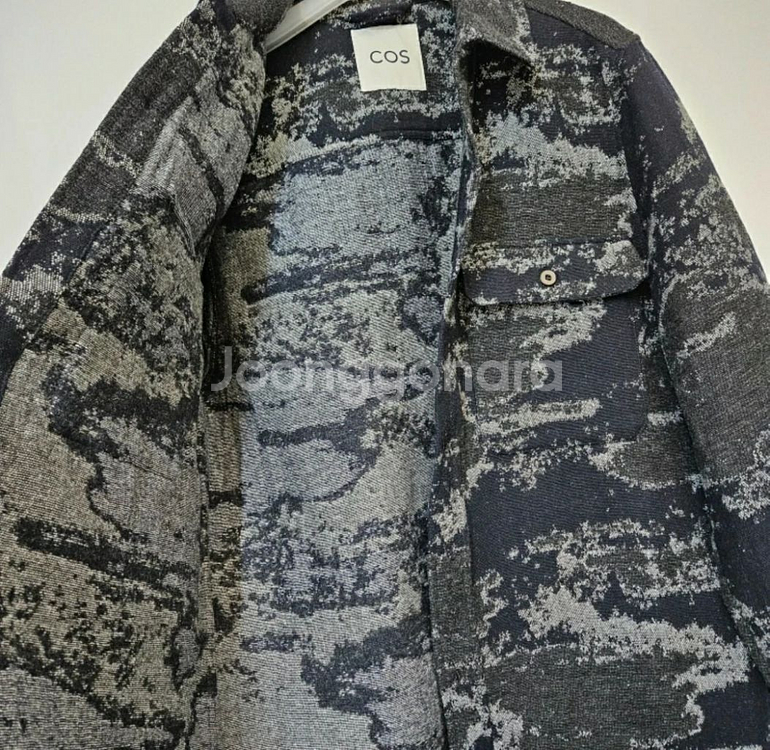 COS 코스 남성오버셔츠자켓 EUR M 100--5