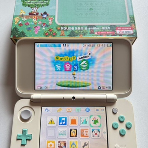 뉴닌텐도 2DS XL 튀동숲 에디션