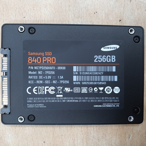 삼성 SSD 840 PRO 256GB