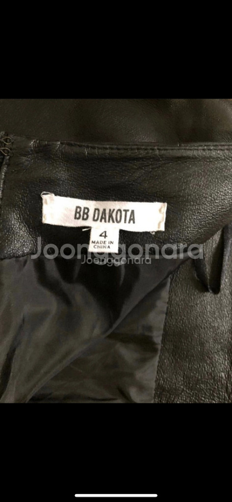 BB Dakota 가죽 미니스커트( 사이즈 26)--3