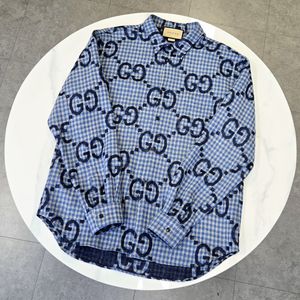 백화점판 / 구찌 맥시 GG 자카드 울 셔츠 50
