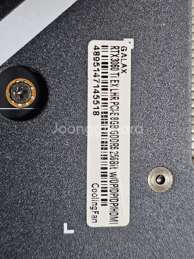 갤럭시 3060ti ex LHR 팔아요--4