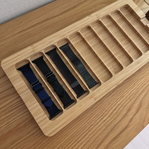 애플워치 스트랩 보관함 원목