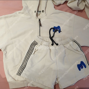 리미떼두두 블루퍼피 집업, 반바지 셋트 XL