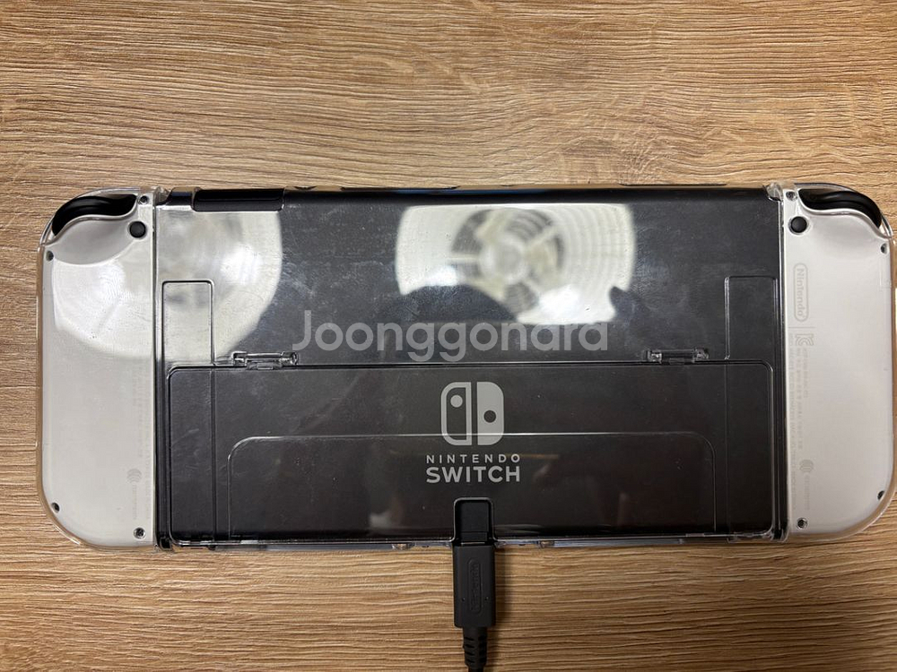 닌텐도 스위치 OLED 화이트 풀셋 (모동숲 포함)--3