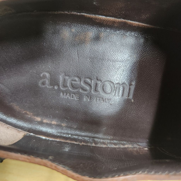 정품 아테스토니 남성 가죽 구두 8 (265~270) 이미지