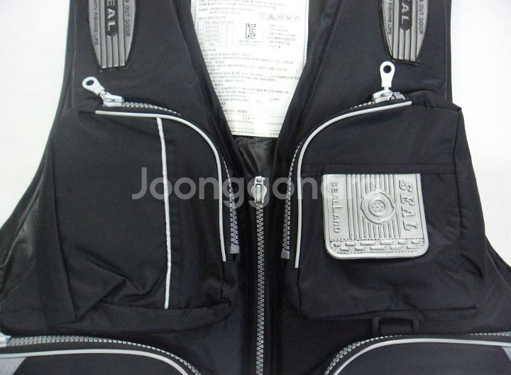 국산낚시구명조끼+핀온릴--1