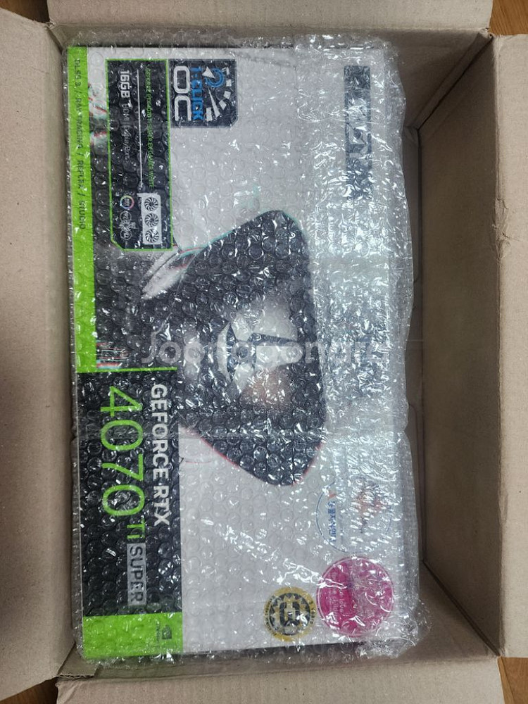 4070Ti Super 갤럭시EX 화이트 v1 미개봉--0