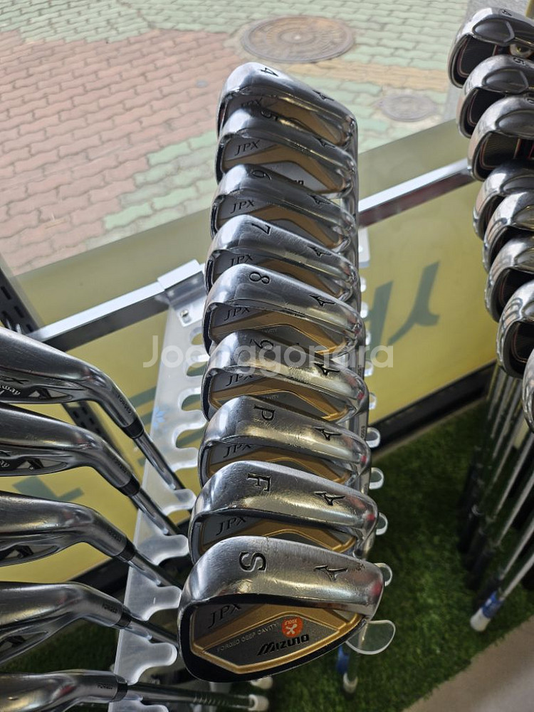 중고골프채 미즈노 JPX E500 남성용 중고 아이언세--3