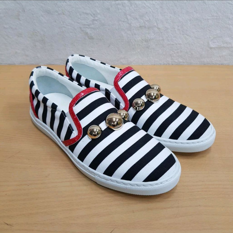 정품 디스퀘어드2 여성 스니커즈 슬립온 운동화 38--2