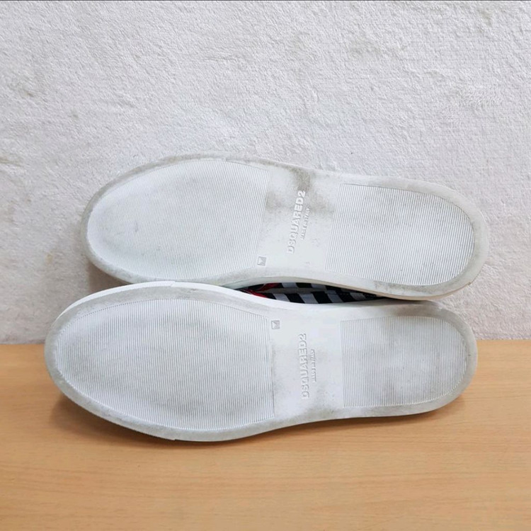정품 디스퀘어드2 여성 스니커즈 슬립온 운동화 38--9