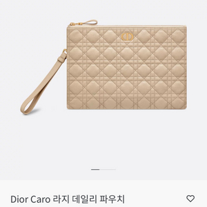 디올 카로 클러치백 (갤러리아백화점 구매)