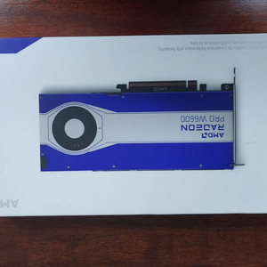 라데온 프로 W6600 그래픽카드