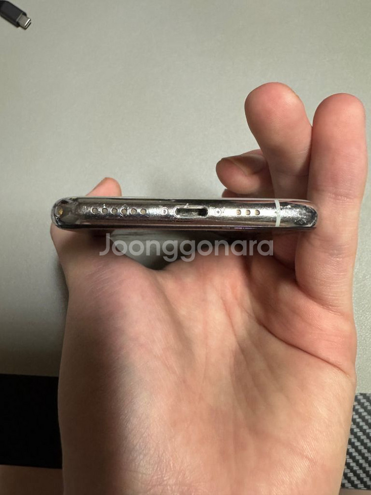 아이폰11프로 실버 64GB--5