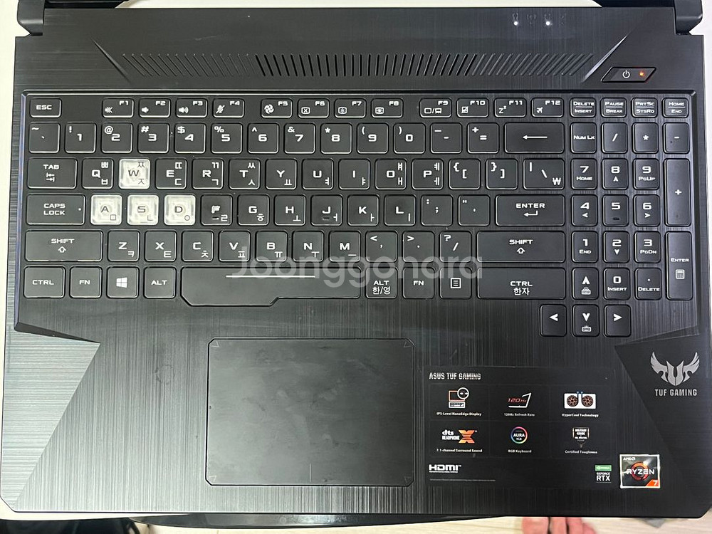 ASUS 게이밍노트북 FX505DV-AL036 판매해요--2