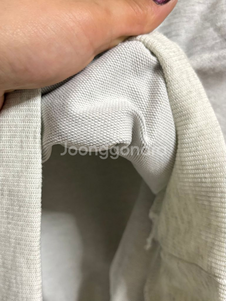 B패치 크롭브이넥 일자트레이닝팬츠 세트--4