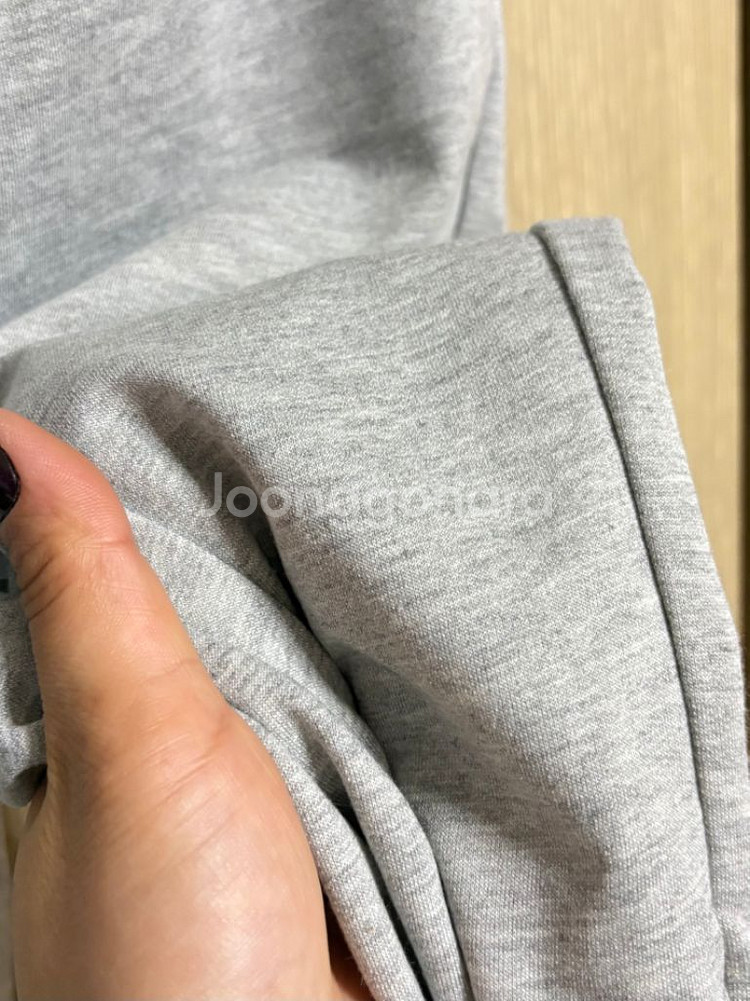 B패치 크롭브이넥 일자트레이닝팬츠 세트--7