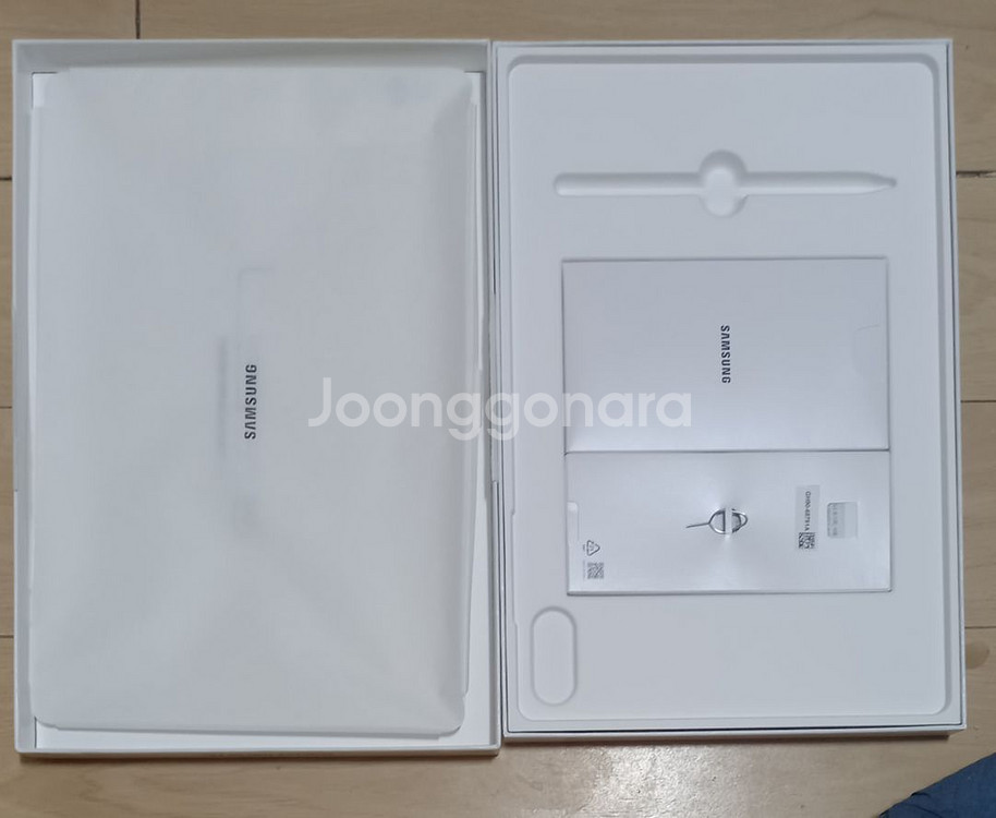 갤럭시 탭 S9 FE+ 그레이 128G 공박스--1