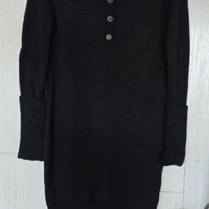 S)BCBGMAXAZRIA 램스울 100 롱 니트 원피