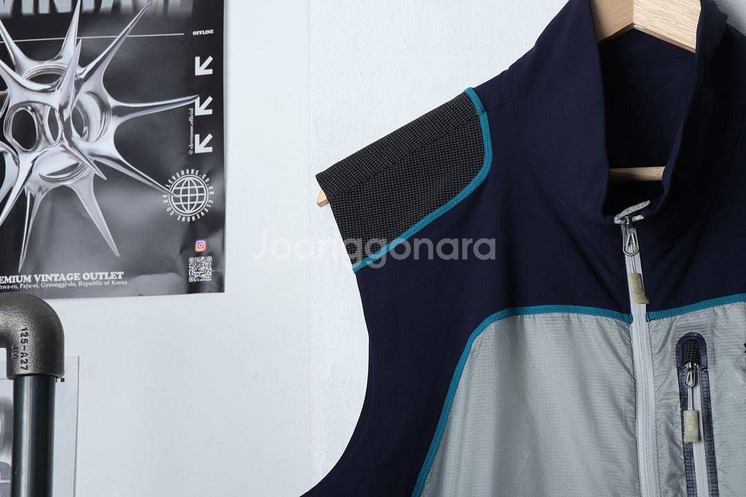 (XL) 코오롱스포츠 집업 바람막이 점퍼자켓 컬러믹스--2