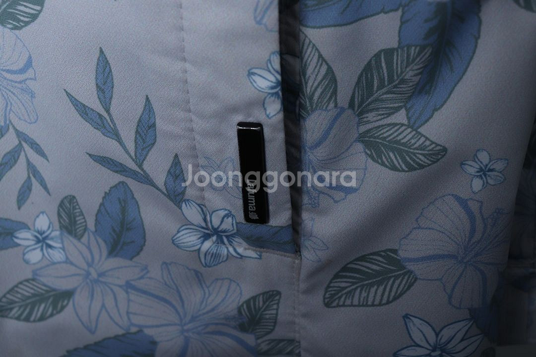 (XL) 라퓨마 집업 바람막이 점퍼자켓 플라워 경량--4