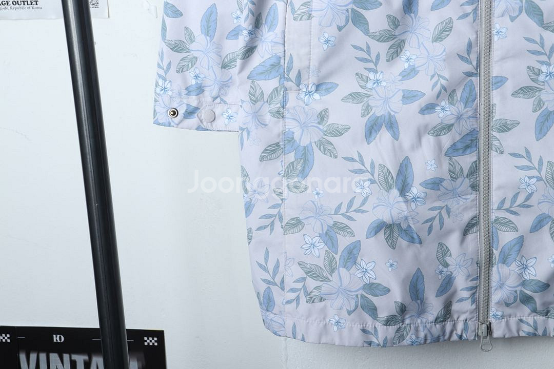 (XL) 라퓨마 집업 바람막이 점퍼자켓 플라워 경량--3