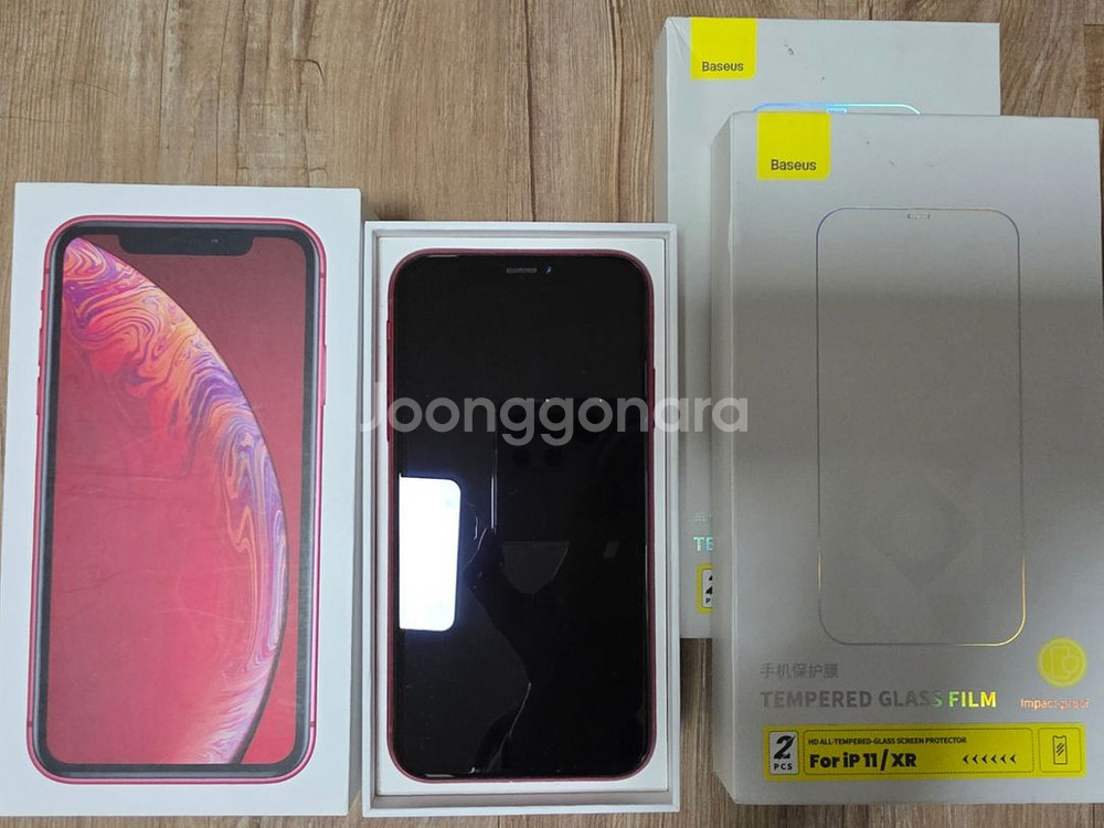 아이폰XR 레드 128GB--0