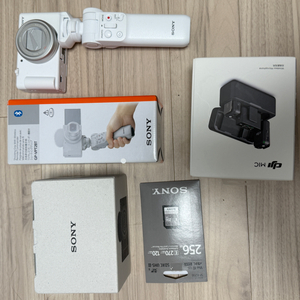 소니 ZV-1+SD카드(256GB)+DJI 마이크 풀셋