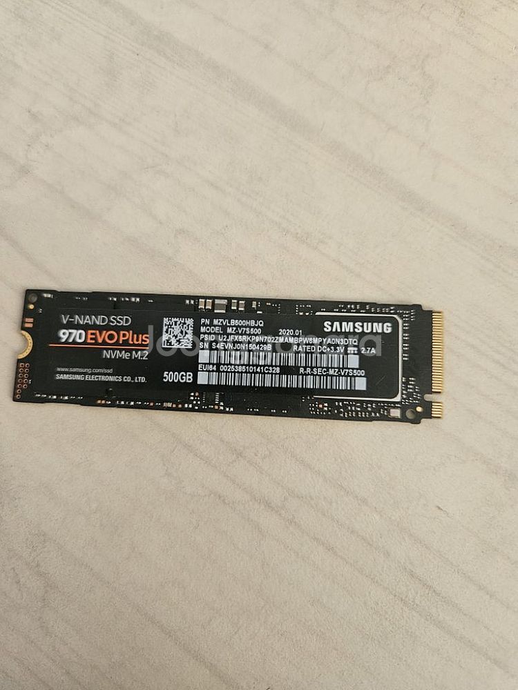 삼성 970evo Plus m.2 ssd 500gb--0
