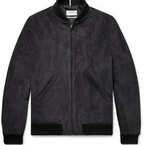 A.P.C.xLouisW 아파쎄 스웨이드봄버 자켓