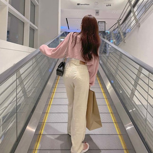 모디핏 자체제작 린넨 와이드 팬츠 (새상품)