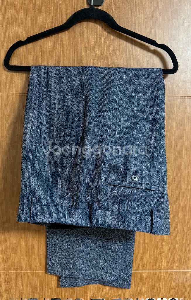 kenzo 겐조 울 블루종 미드나잇 블루 셋업 자켓--6