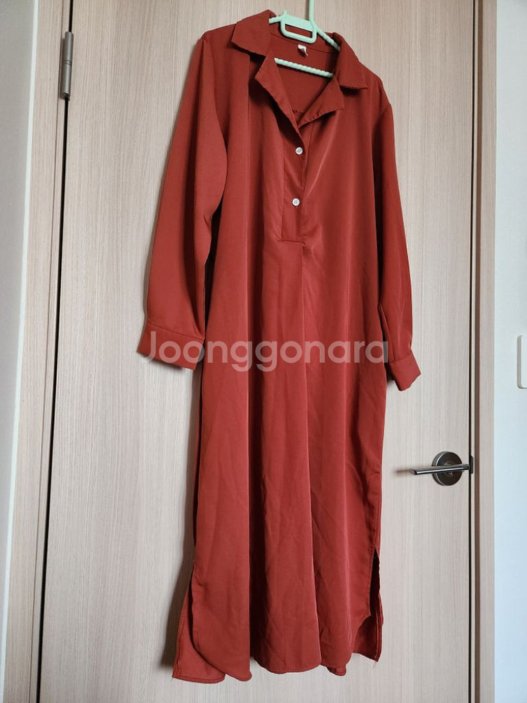 여자남방롱원피스 블라우스롱치마--1