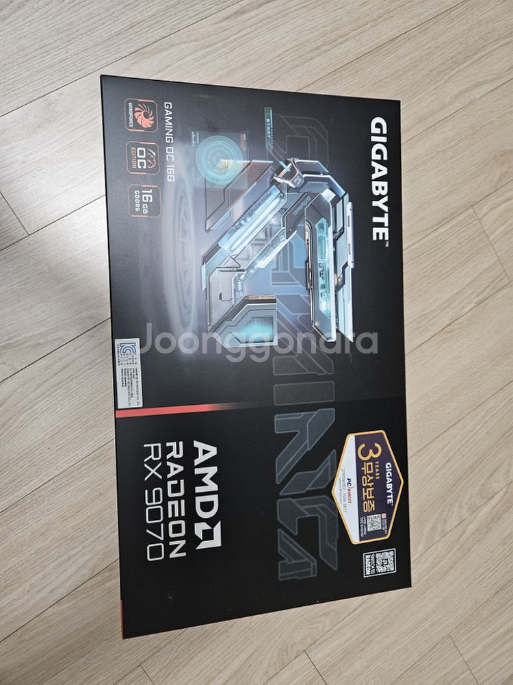 기가바이트 RX 9070 GAMING OC D6 16G--1