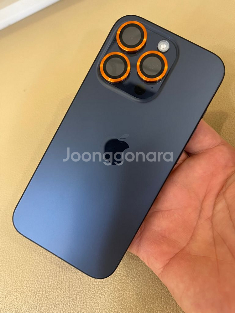 아이폰15프로 256 블루 풀박--14