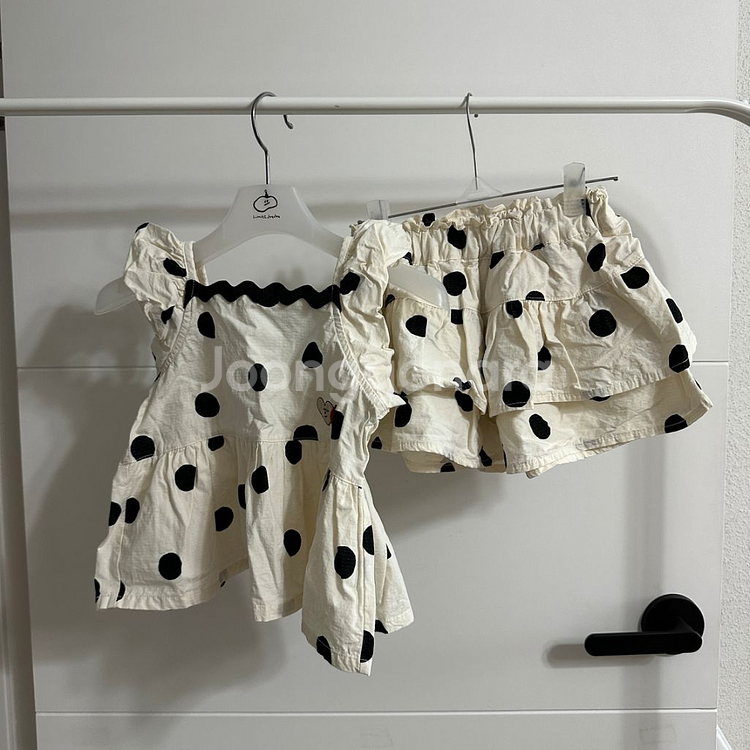 리미떼두두 여름 도트 상하복 M--2