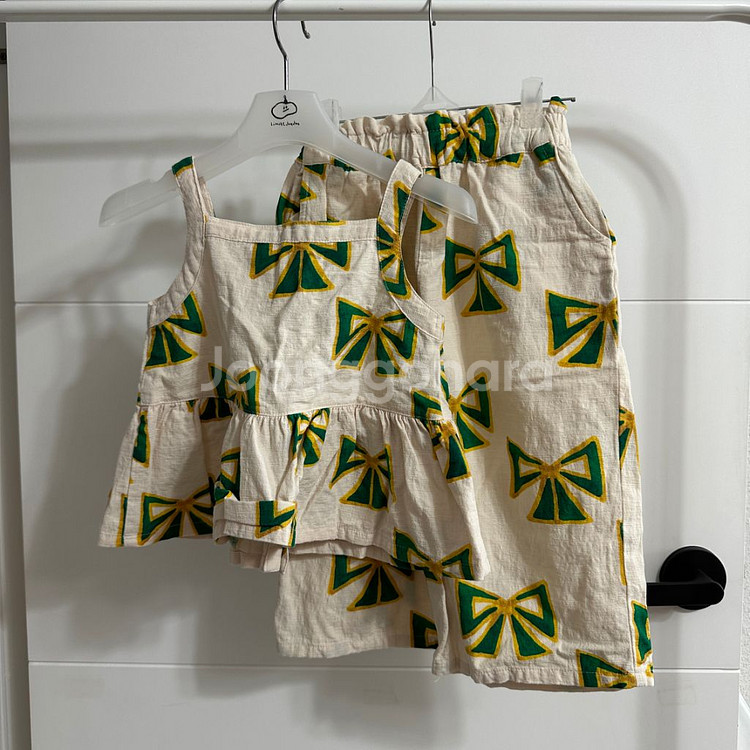 리미떼두두 썸머 리본 린넨 세트 M--1