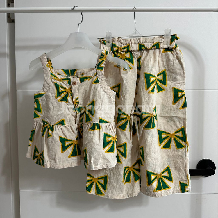 리미떼두두 썸머 리본 린넨 세트 M--2