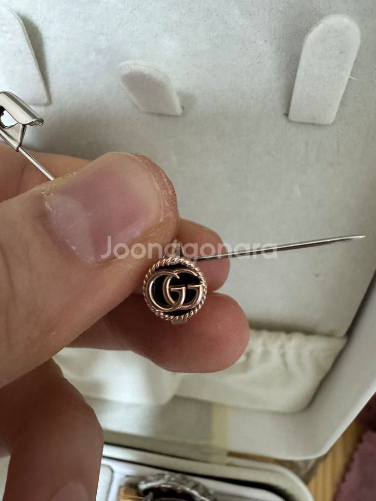 14K 귀걸이 팬던트 메달--1