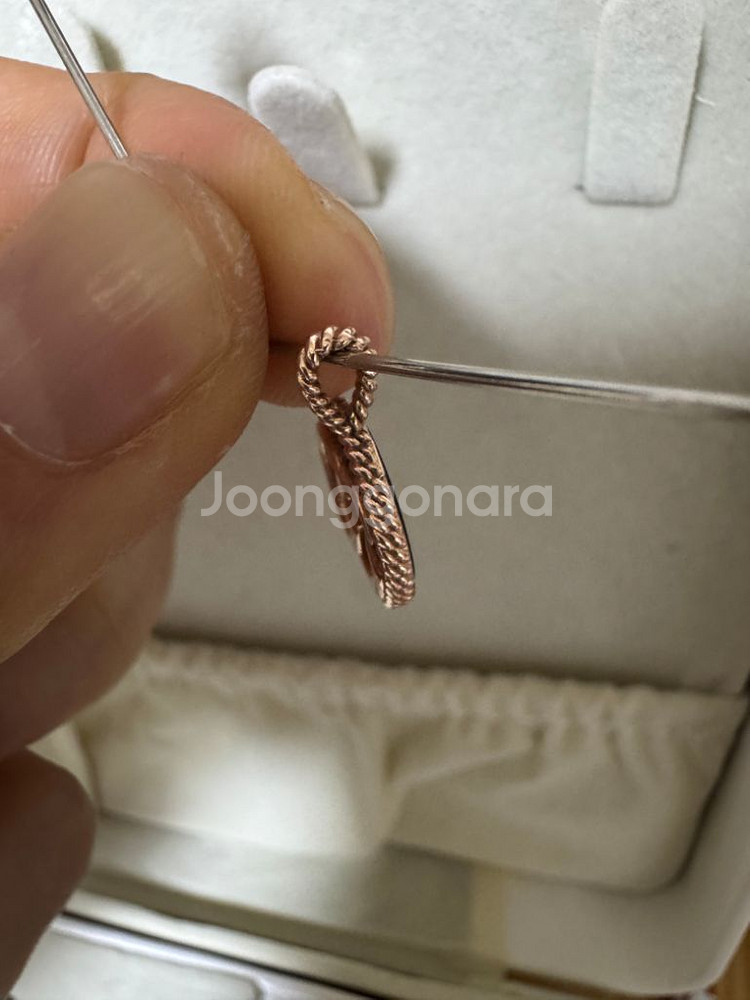 14K 귀걸이 팬던트 메달--7
