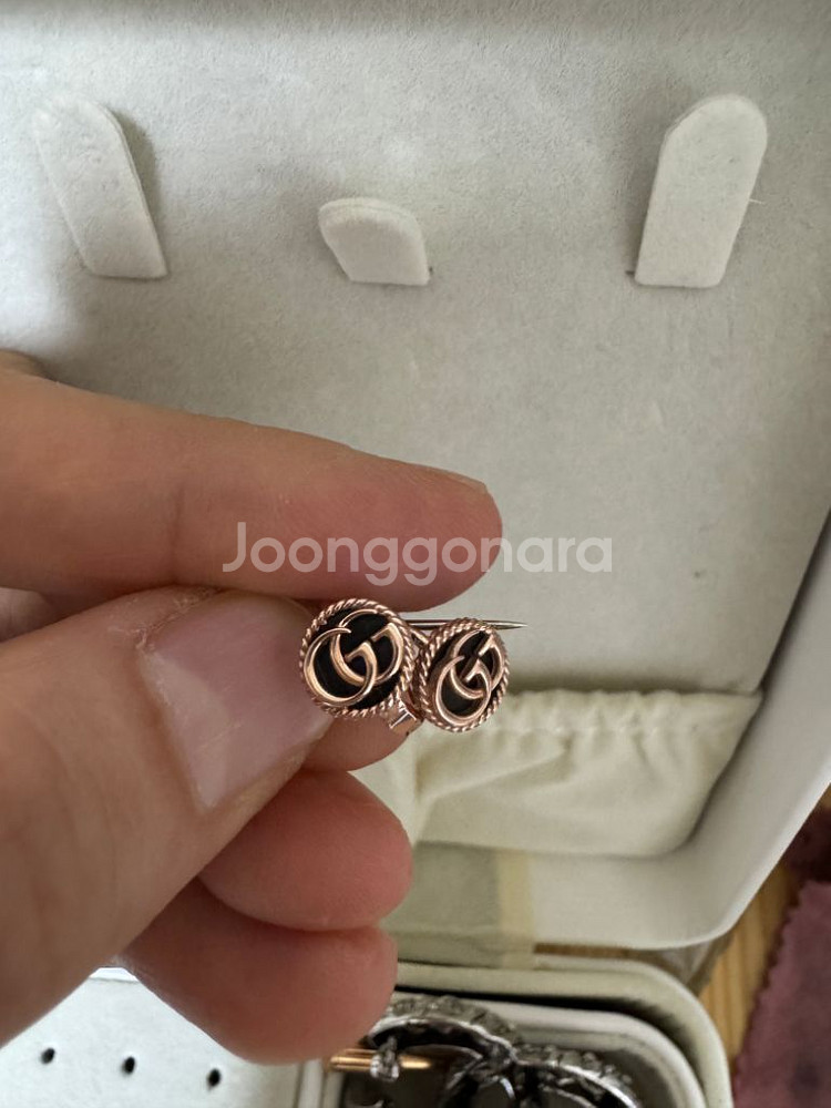 14K 귀걸이 팬던트 메달--2