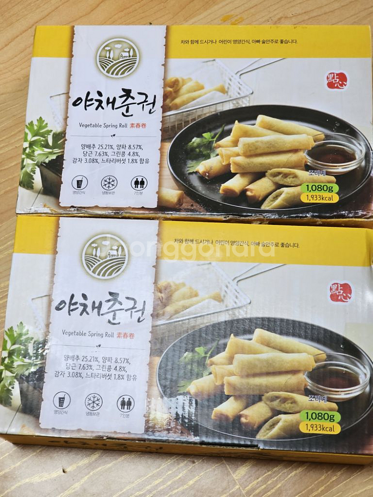 냉동 골든피트 야채춘권 1kg / 15g X 72개입--0