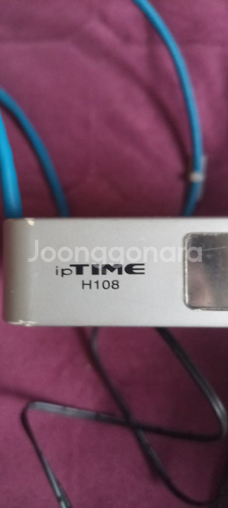 인터넷 스위칭 허브(8포트) +어댑터 +랜선, hub--2