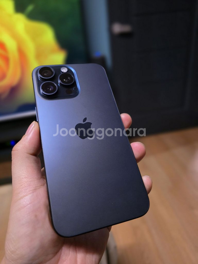 아이폰15프로맥스256g 블루--7