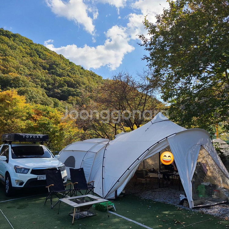 캠핑칸 블로우쉘터, 오크돔M 세트 일괄 250만원--3